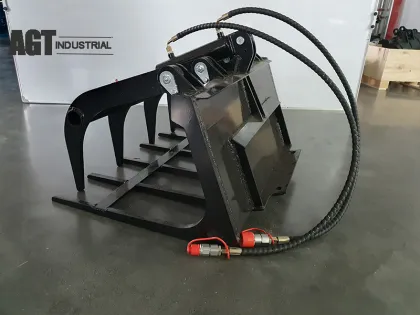 Mini Multi-Functional Skid Steer Loader Wood Grabber - New Forestry Machinery
