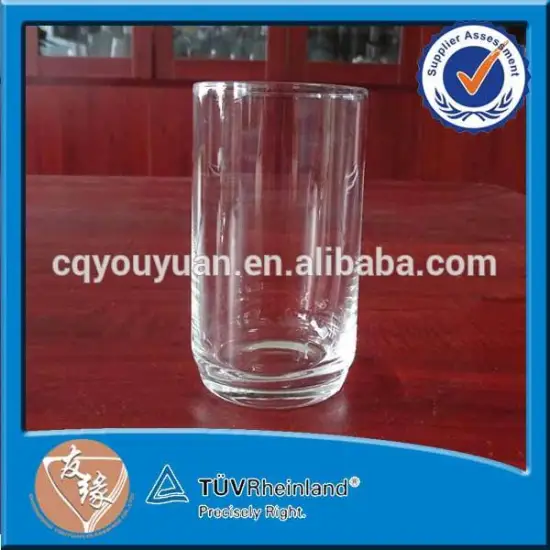 China made 250ml hot selling thin highball airline glass handmade drinking glasses