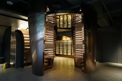 Commercial Wine Cellar Luxury Kitchen Wine Cellar Cabinet Cooling Restaurant Wine Cellars