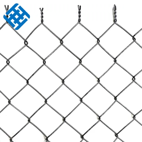100ft Galvanized Diamond Fence with 8ft & 6ft Cyclone Wire Mesh PVC Coated Vinyl Chain Link Fence