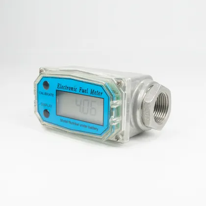1 Inch Electronic Diesel Fuel Oil Flow Meter - WL Turbine Flow Meter