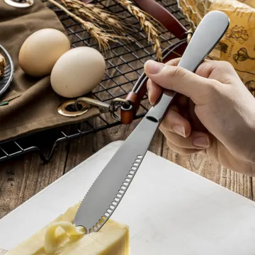 Wholesale Silverware Metal Stainless Steel Cheese knives