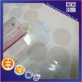 Rounded shape custom design holographic security labels