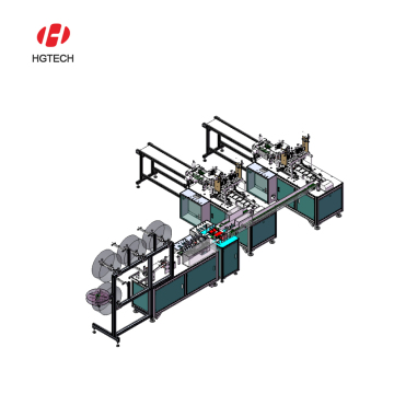 wholesale fully automatic medical surgical medical mask making machine
