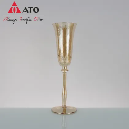 ATO Nordic rainbow champagne glass goblet crystal glass