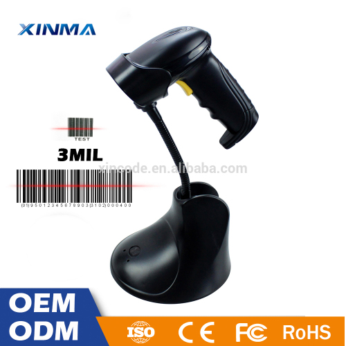 Automatic-sense Infrared Handheld & Handsfree Barcode Scanner with Holder for Supermarket X-500AT