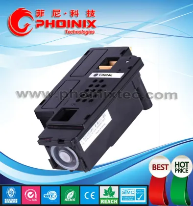 Printing Color Toner Cartridge Compatible for Dell C1660 / 332-0399 , Dell Printer C1660W