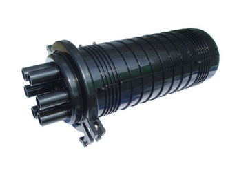 3 In 3 Out Fiber Optical Splice Closure With Vertical Type 96 Cores