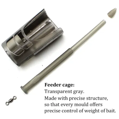 Carp Fishing Bait Cage Rig Boilies Trap Holder Method Feeder 28g Bait Box