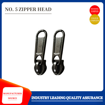 European style luggage zipper head