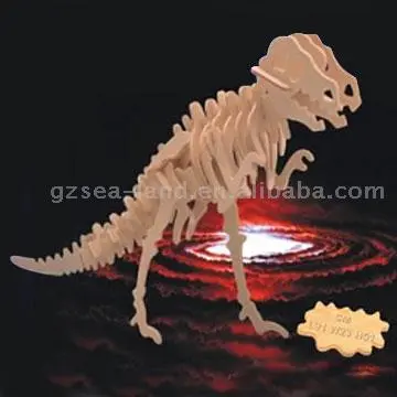Tyrannosaurus Wooden Toy