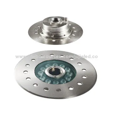 Solar powered LED pool light