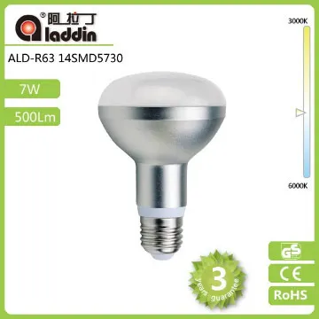 7W R63 LED spot B22
