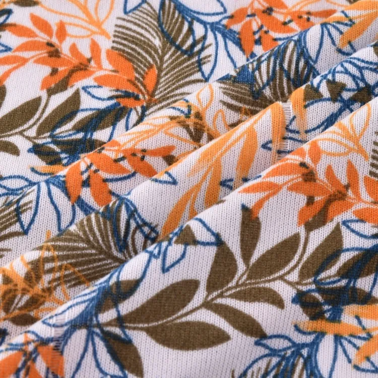 โพลีเอสเตอร์ 95% แยกย้ายกันด้านหนึ่งแปรงกระจายพิมพ์ถักผ้า DTY สำหรับเสื้อผ้า