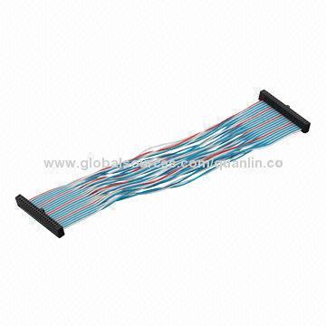 Wire harness for computer, with RoHS mark