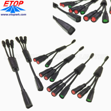 Waterproof mini Signal Splitter Connector Cable
