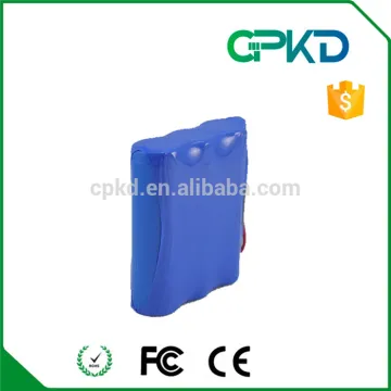 RC toys battery Li-ion battery pack 3.7V 6600mAh customize 18650 lithium ion small battery pack