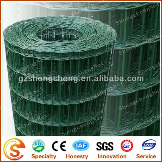 Excellent welded galvanized wire mesh/ pvc coated wire mesh factory