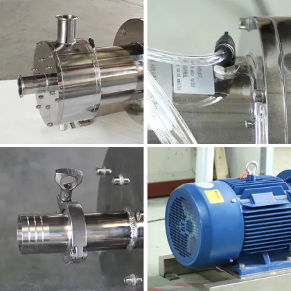 Fast Connection Inline High Shear Emulsifier Pump