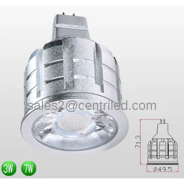 7W COB LED Cold Forging Spotlight
