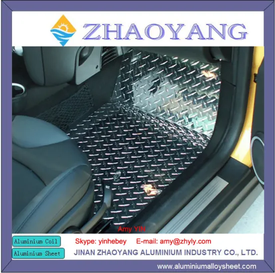 AA1050 0.2mm~10.0mm aluminum embossed plate