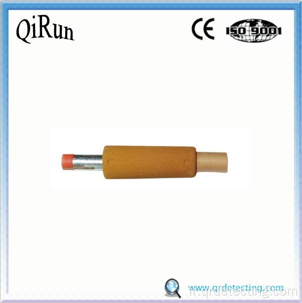 Sonde jetable d&#39;oxygène en acier fondu