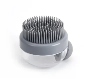 Pet Bathing Brush Shampoo Dispenser