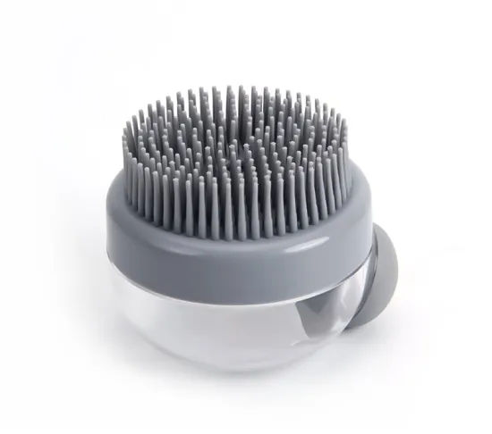 Pet Bathing Brush Shampoo Dispenser