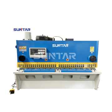 SUNTAY CNC Shearing Machine: Hydraulic Cutting and Bending Steel with Swing Arm Blade