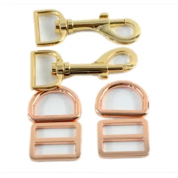 Zinc Alloy Bag Ring 25mm Metal D Ring Tri Glide