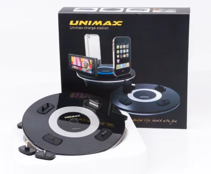 Universal mobile phones charging station