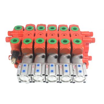 65L/min hydraulic directional Pneumatic Control Valve