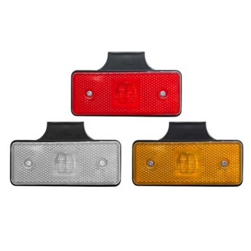 4 LED 12V-24V Side Marker Lights - Waterproof Truck & Lorry Trailer Accessories