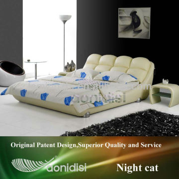 unique style leather bed AY170