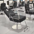 レトロなスタイリッシュな美しさの美容アームレストヘアスタイリングクラシック油圧家具サロン理髪椅子