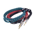 High End Braided 6.35MM Jack Guitar Cable