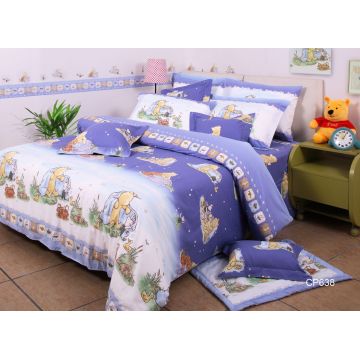 Floral Durable Soft King Size Kids Bed Sets , Baby Bedding Crib Sets