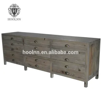 French stylish Antique wooden TV stand HL369-201