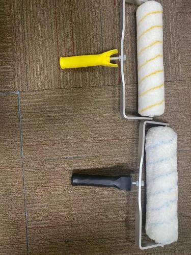 Set bingkai Master18 &quot;Microfiber Epoxy Floor Coating Paint Roller