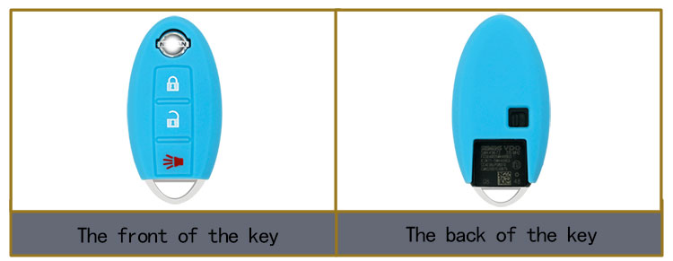 Nissan silicone car key fob case