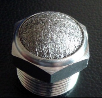 Stainless Steel Silencer Ss Muffler Sintered Bronze Filter Air Gun Pneumatic Ss Silencer Bslm Bsl Besl 
