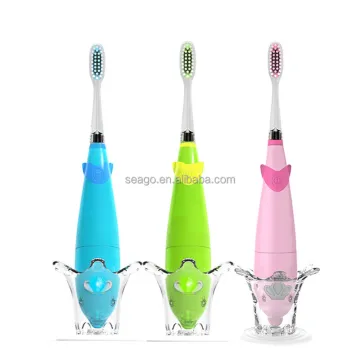 Professional Smart LED Toothbrush for Kids: Sonic Electric Oral Care with Soft Bristles - SG921