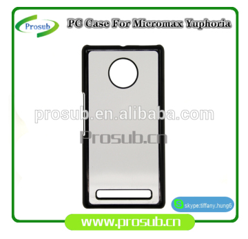 sublimation heat transfer plastic blank diy cell phone case cover skin for SFP-Micromax Yuphoria