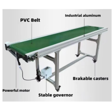 Stainless steel Rubber conveyor