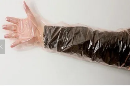 industrial glove making machine