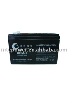 12V6AH EV battery,rechargeable battery