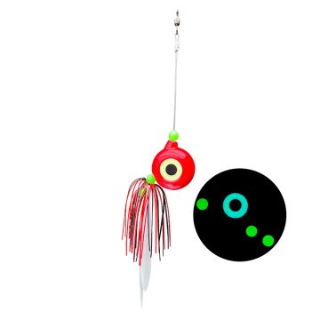 Glühen leuchtend Kabura Pesca Slider Jig -Köpfe für Schnapper/Seebrasse - OEM Tenya Fischereiköder 100g 150 g 200 g
