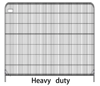 Hot dipped galvanized heras fence for building site