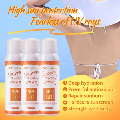 150ml Sunscreen spray lotion spf 50 for body