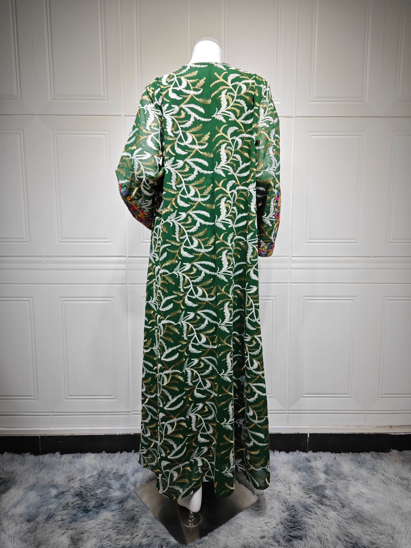 Embroidered Abaya Dress AB526 (11)